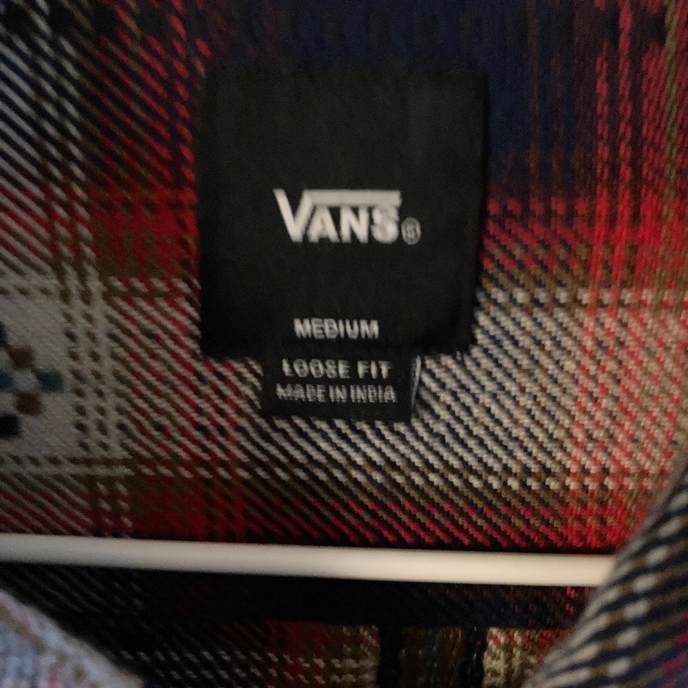 Plaid VANS Button Up NWT NWT - image 9